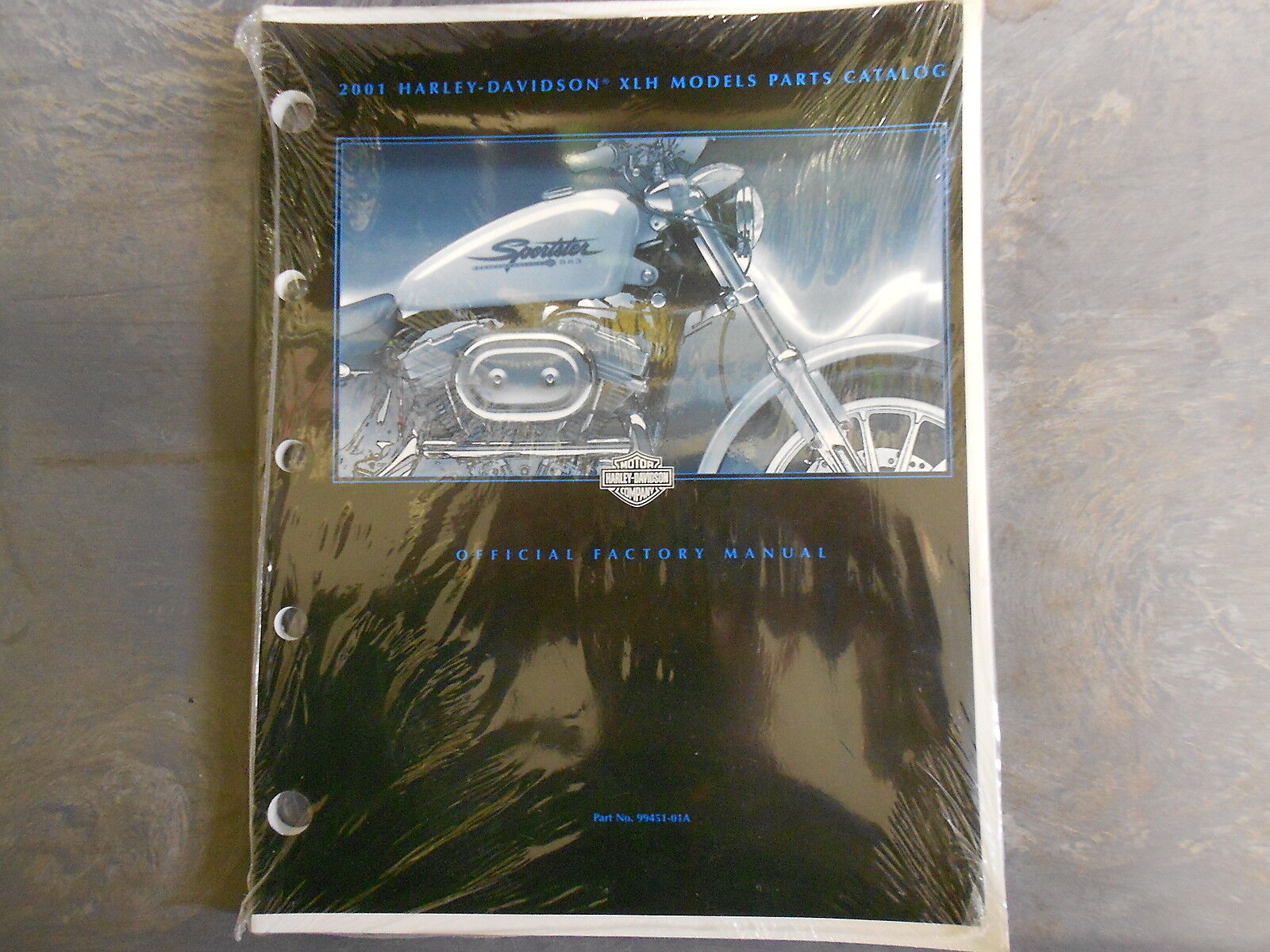2001 Harley Davidson Xlh Models Parts Catalog Manual Factory Oem New