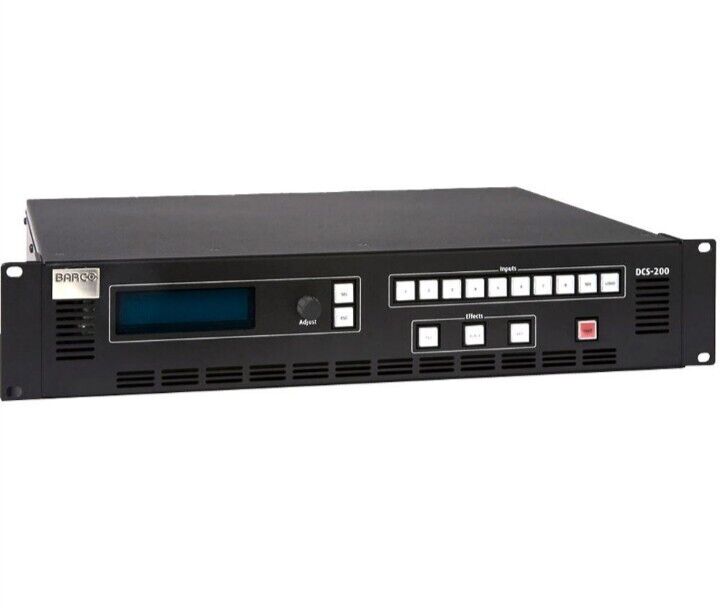 Barco Dcs-200 Video Switcher Fully Functional Mint Condition!