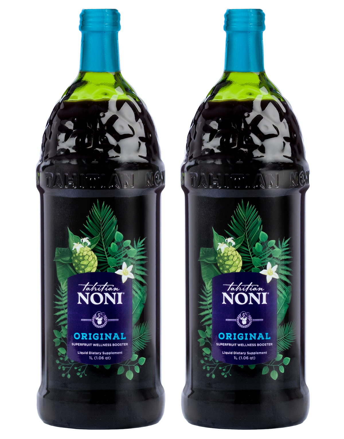 Tahitian Noni Juice By Morinda Inc. (2 Bottle Case)  *new Look!*