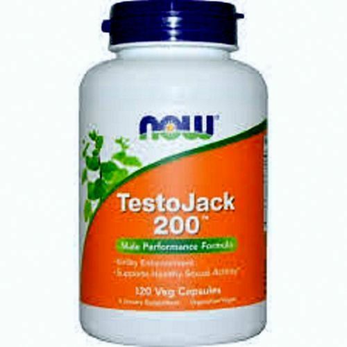 Now Foods Testojack 200 120 Cap Testo Jack 08/24exp