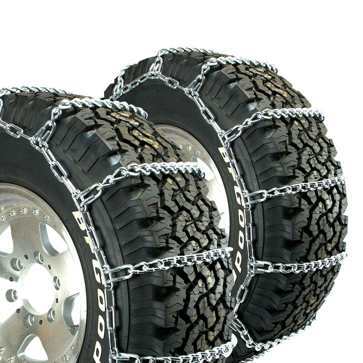 Titan Truck Link Tire Chains On Road Snow/ice 7mm 245/75-22.5