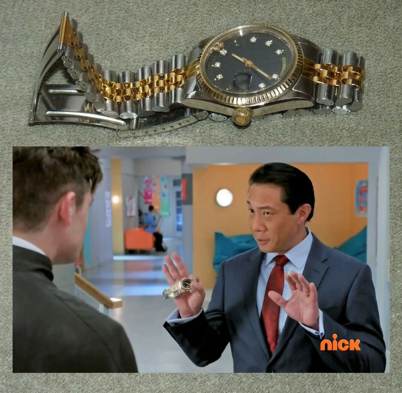 Jewelry Screen Used Prop Wrist Watch Kpop Nickelodeon Nick Cannon Teen Tv Series