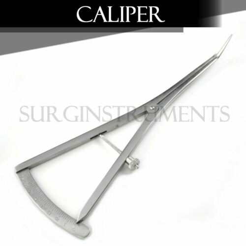 Long Castroviejo Caliper Angled Surgical Dental Instruments