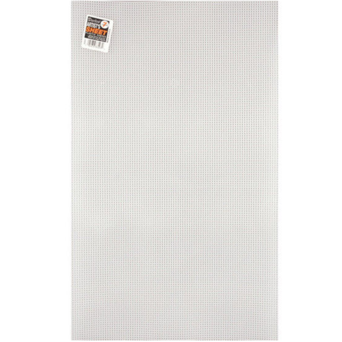 7 Mesh Count Clear Plastic Canvas Large Artist Sheet 13-5/8 X 22-5/8 1 Sheet