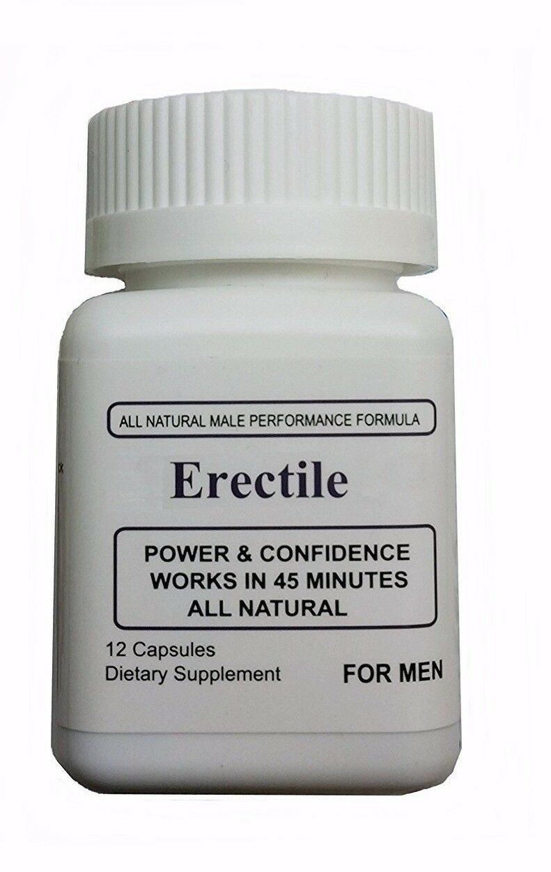 12 X Erectile - Male Performance Pill Supplement For Men For Strength, Stamina