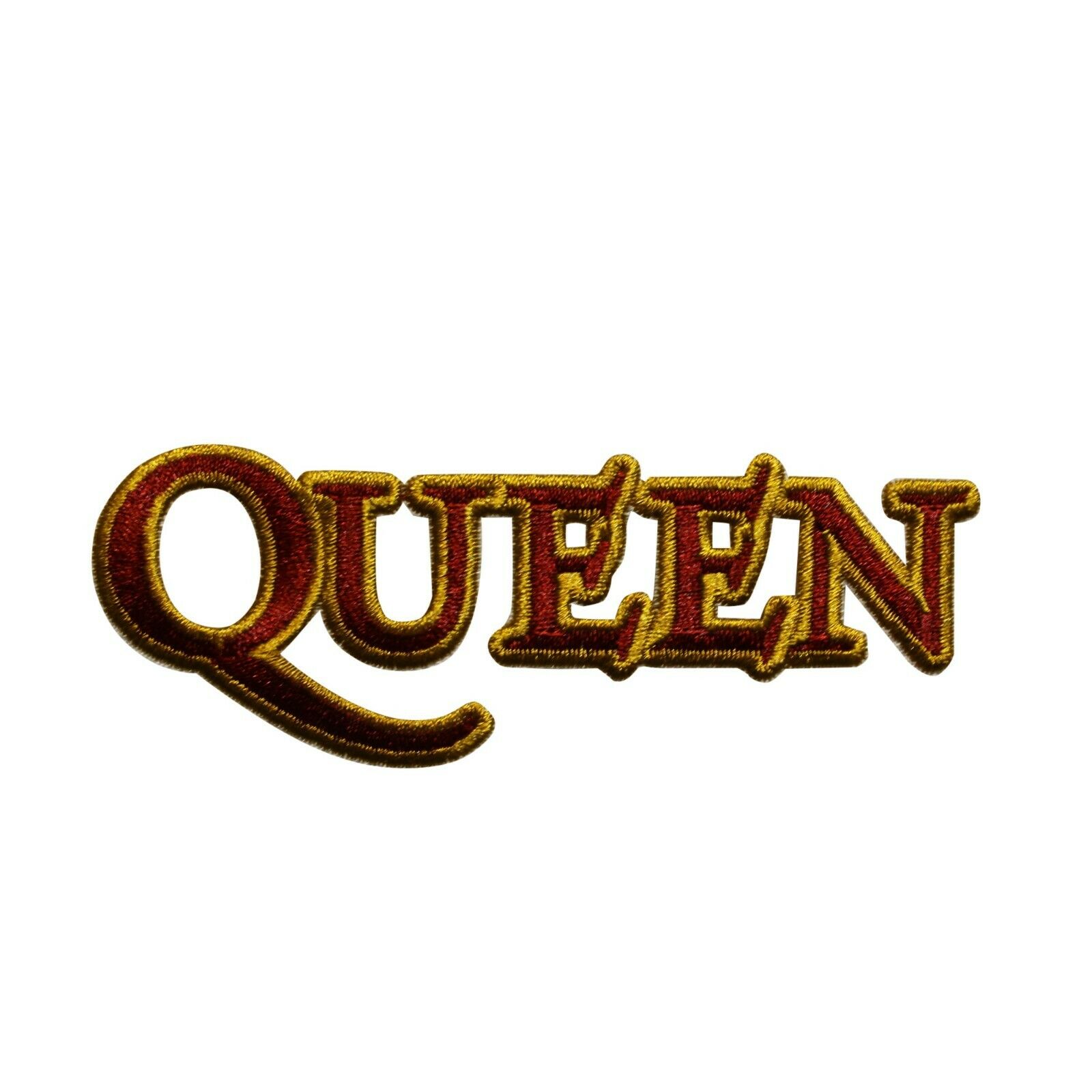 Queen Embossed Logo Embroidered Iron On Patch - Officially Licensed 080-p