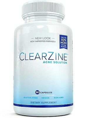 Clearzine: Most Powerful Acne Pills For Teens & Adults, Clear Skin Vitamins