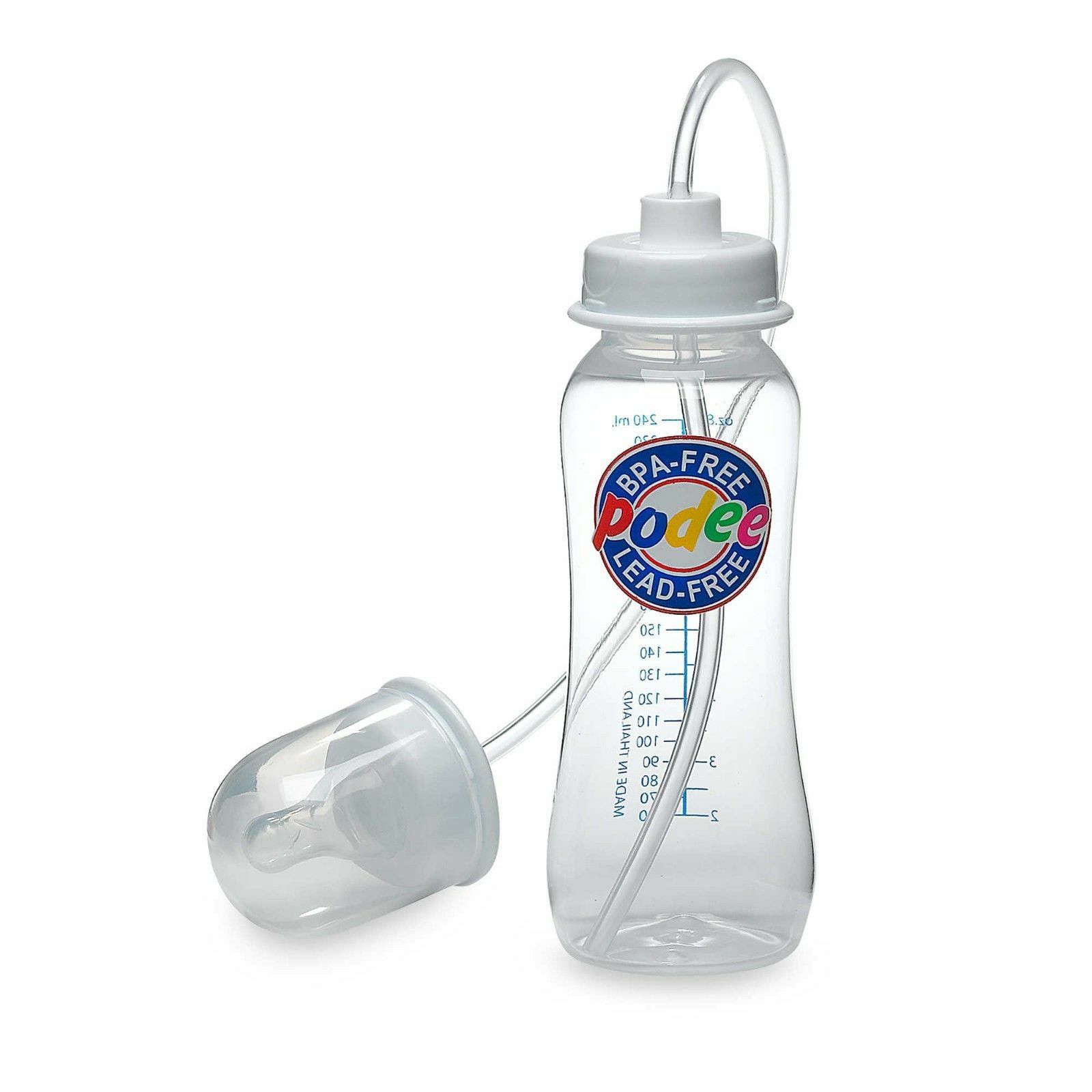 Brand New Podee Hands Free Baby Bottle Anti-colic System