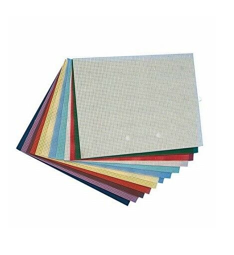 7 Count. 10 Count. 14 Count Plastic Canvas Choose Color!! With Cheap Shipping