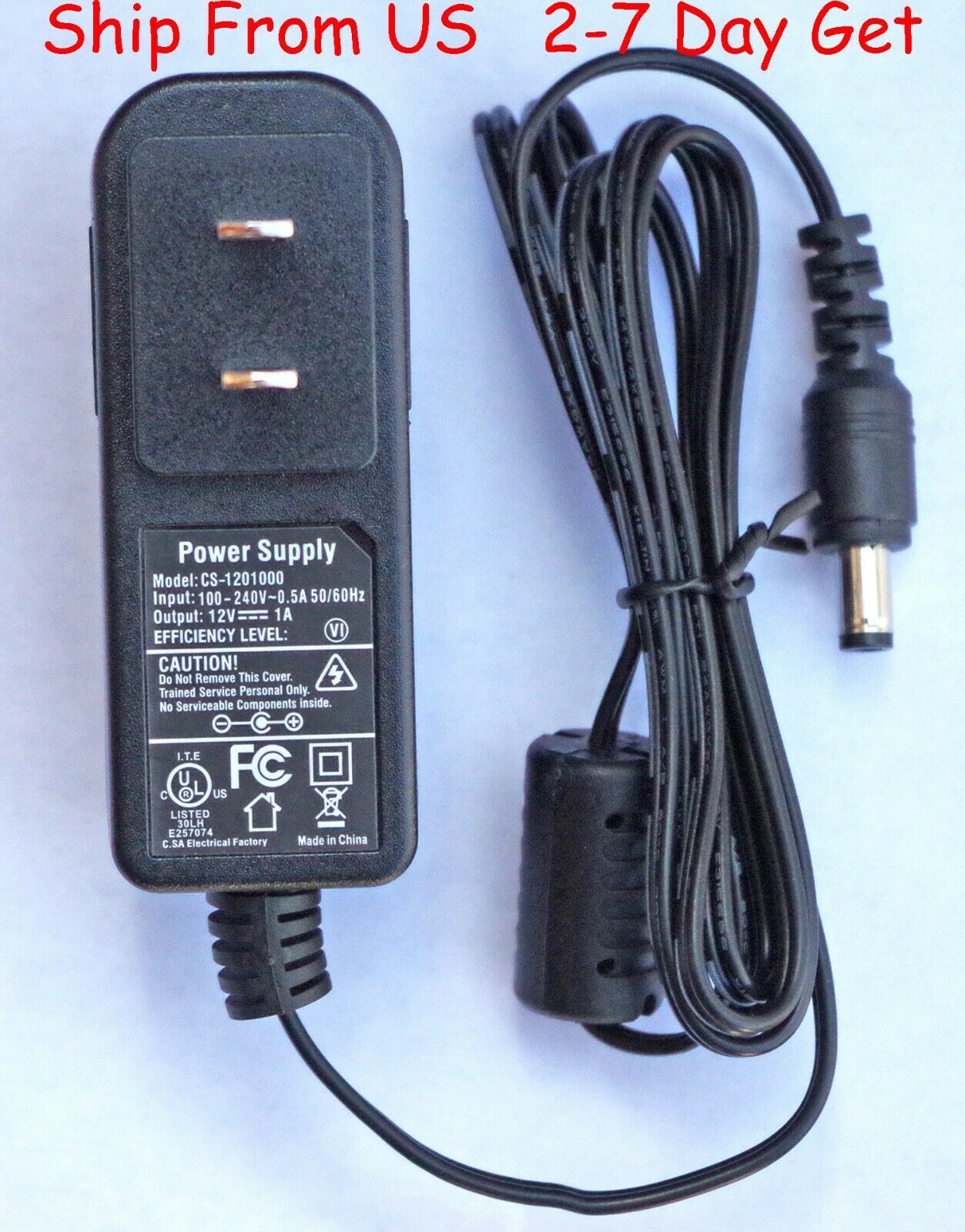 Cs Power Supply Switching 12v 1a  Camera Adapter Cs-1201000 Camera Power Supply