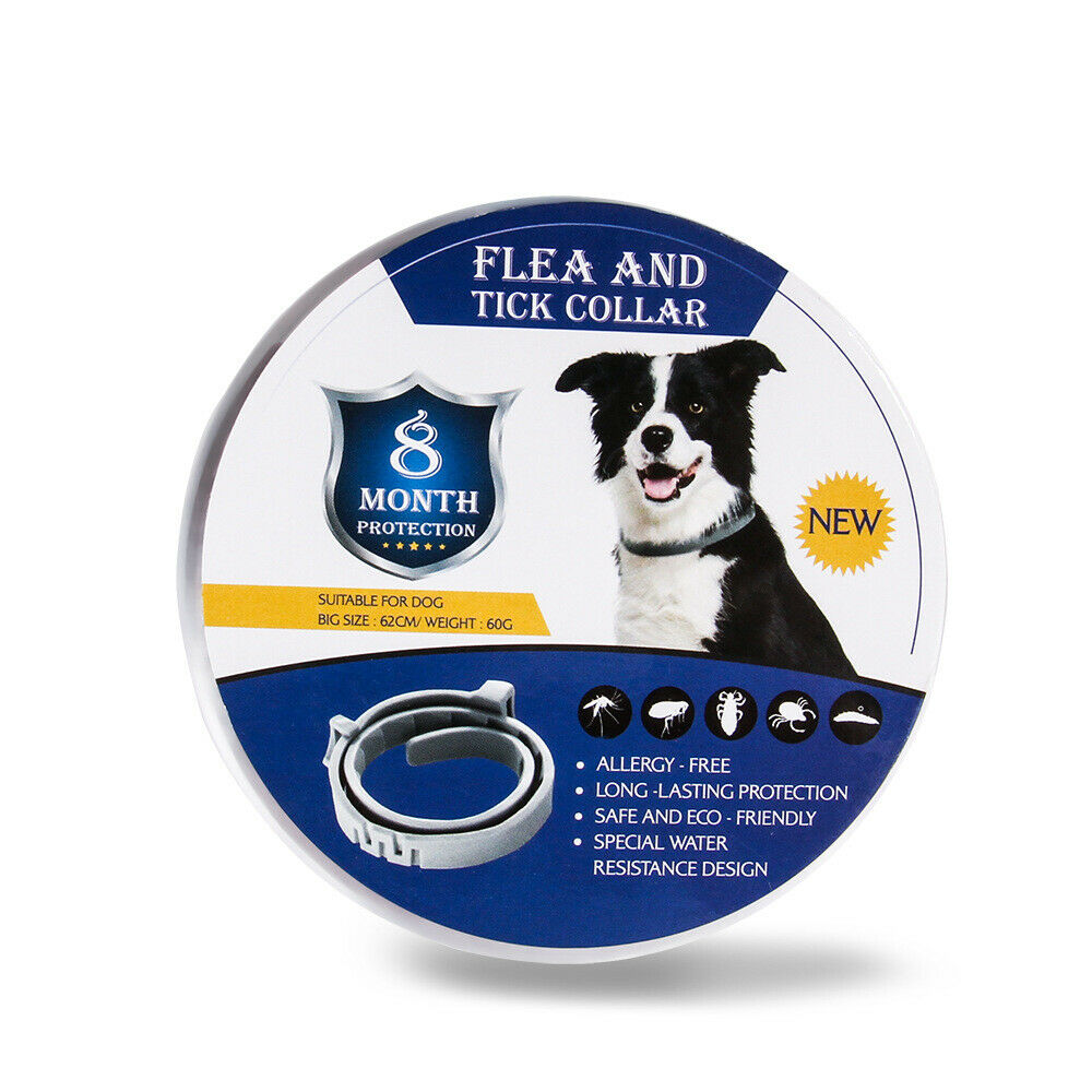 Flea / Tick Collar For Dogs Cats 3pk. (lasts 24 Months) All Natural! One Size!