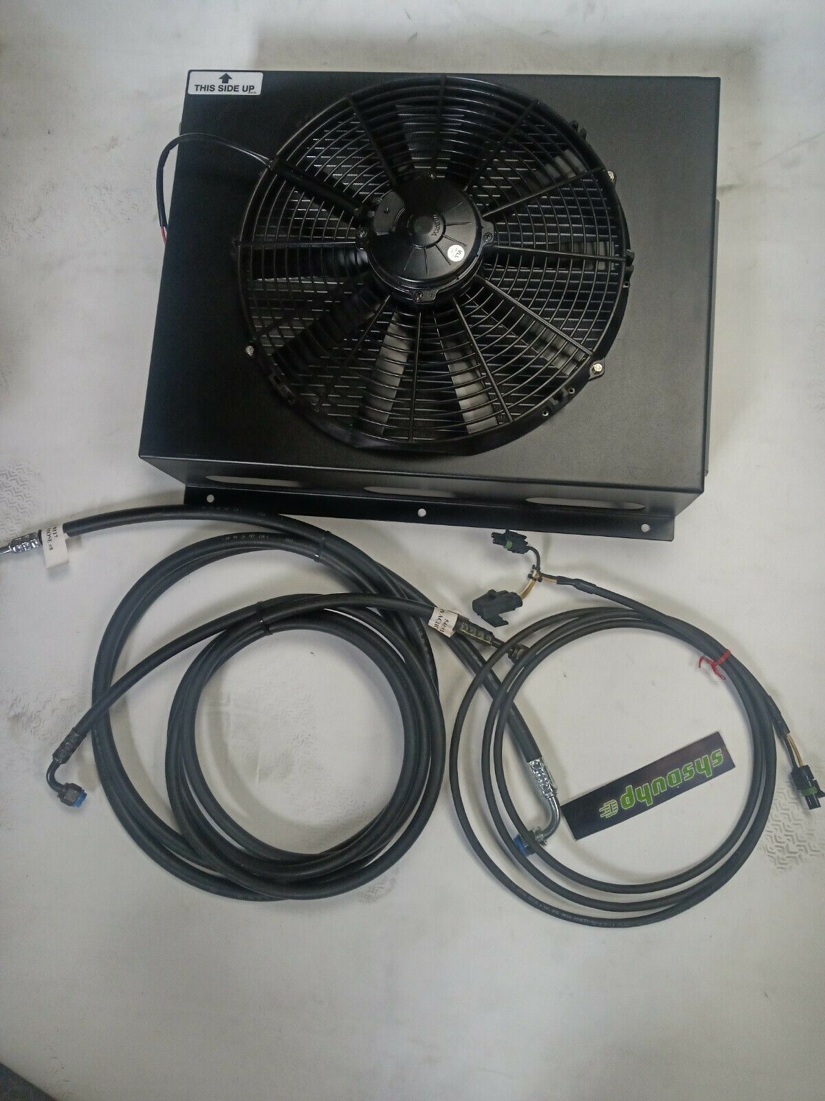 Dynasys Apu Gen 1,2&2k Condenser With A/c Hoses, And Condenser Fan Wire