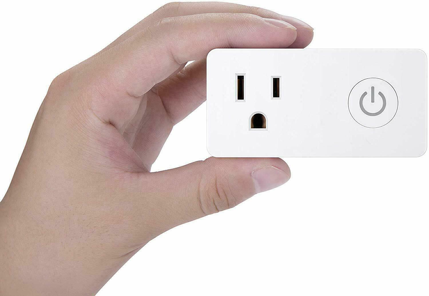 Bn-link Wi-fi Smart Plug Outlet Works With Alexa And Google Assistant