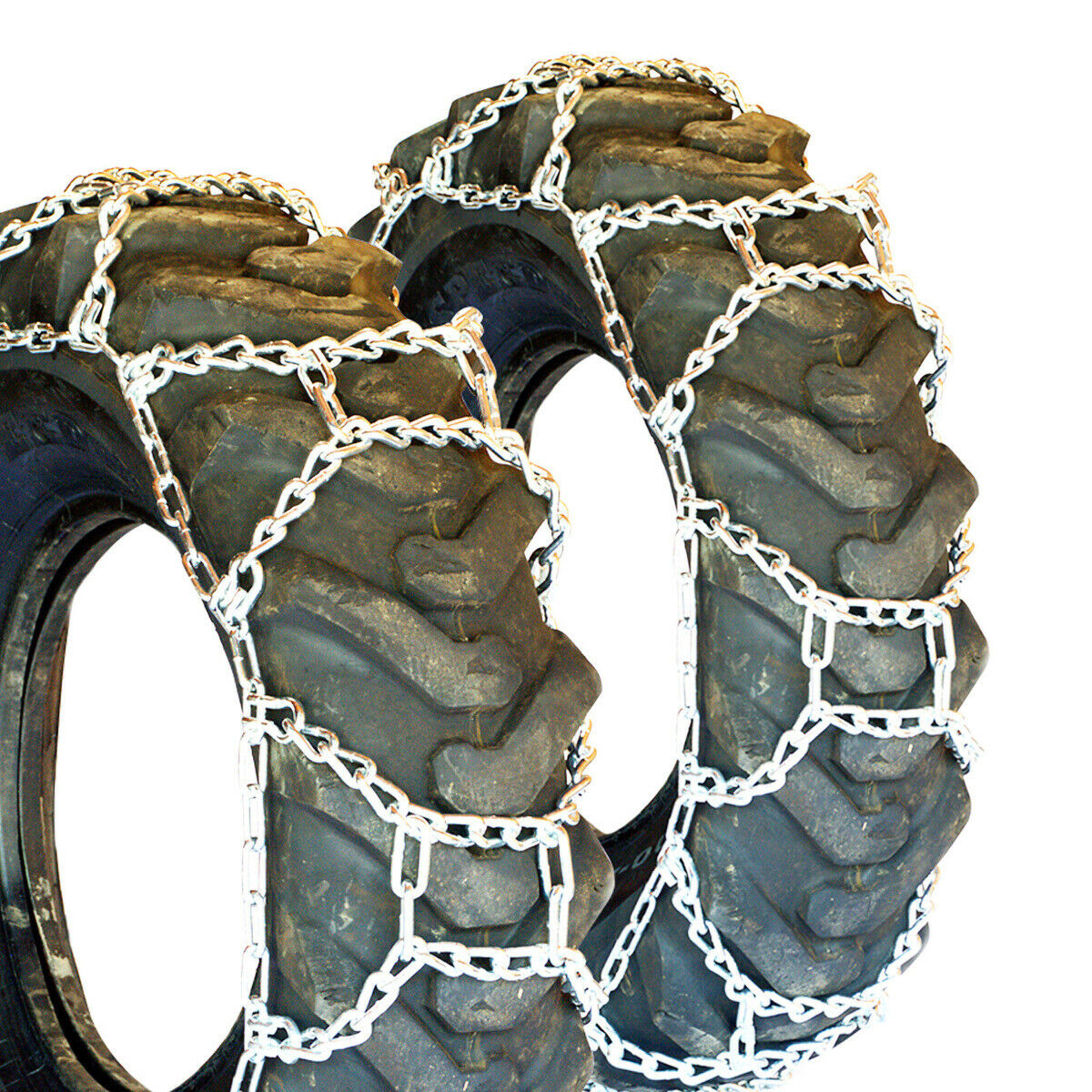 Titan H-pattern Tractor Link Tire Chains Snow Ice Mud 10mm 18.4-46